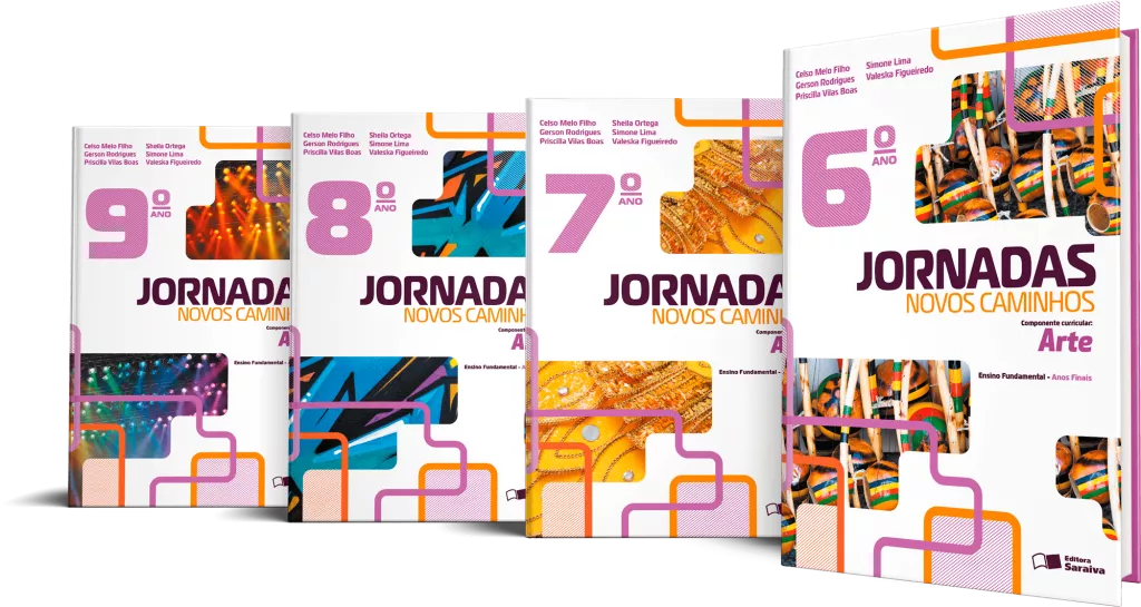 Livros do PNLD 2024 Jornadas Arte