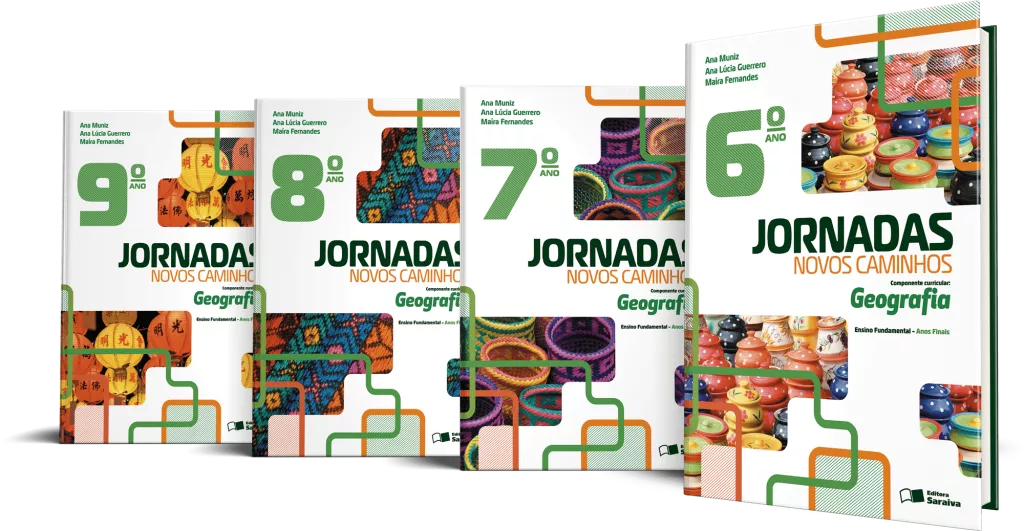 Livros do PNLD 2024 Jornadas Geografia