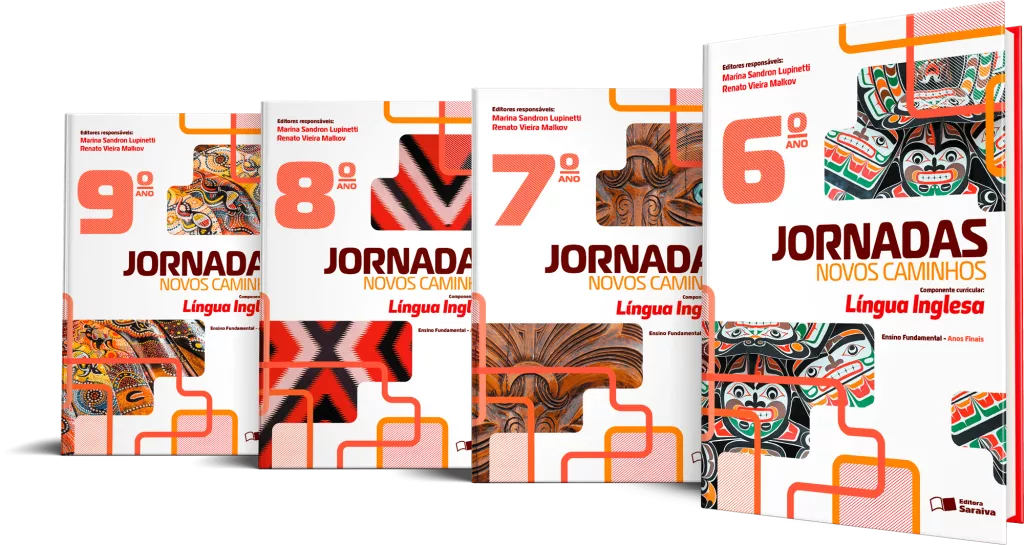 Livros do PNLD 2024 Jornadas Língua Inglesa