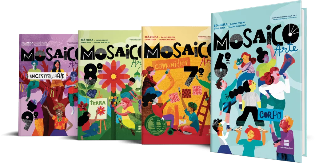 Livros do PNLD 2024 Mosaico Arte