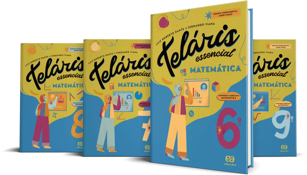 Livros do PNLD 2024 Teláris Essencial Matemática