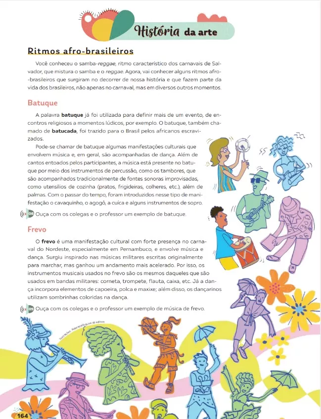 Teláris Essencial Arte, 8º ano p. 164