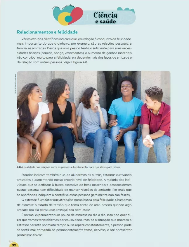 Teláris Essencial – Ciências, 8º ano, p. 92