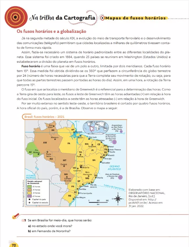 Teláris Essencial – Geografia, 9º ano, pag. 72 