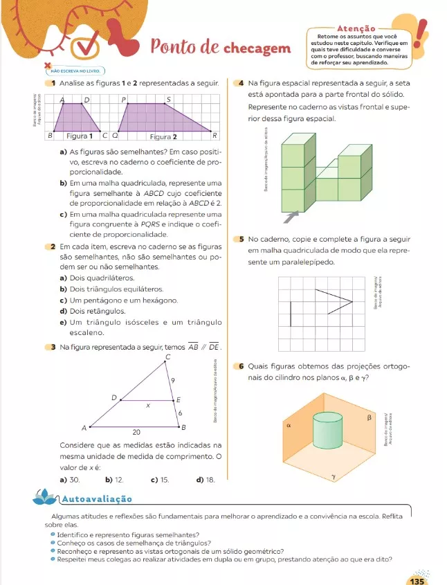 Teláris Essencial – Matemática, 9º ano, p. 135