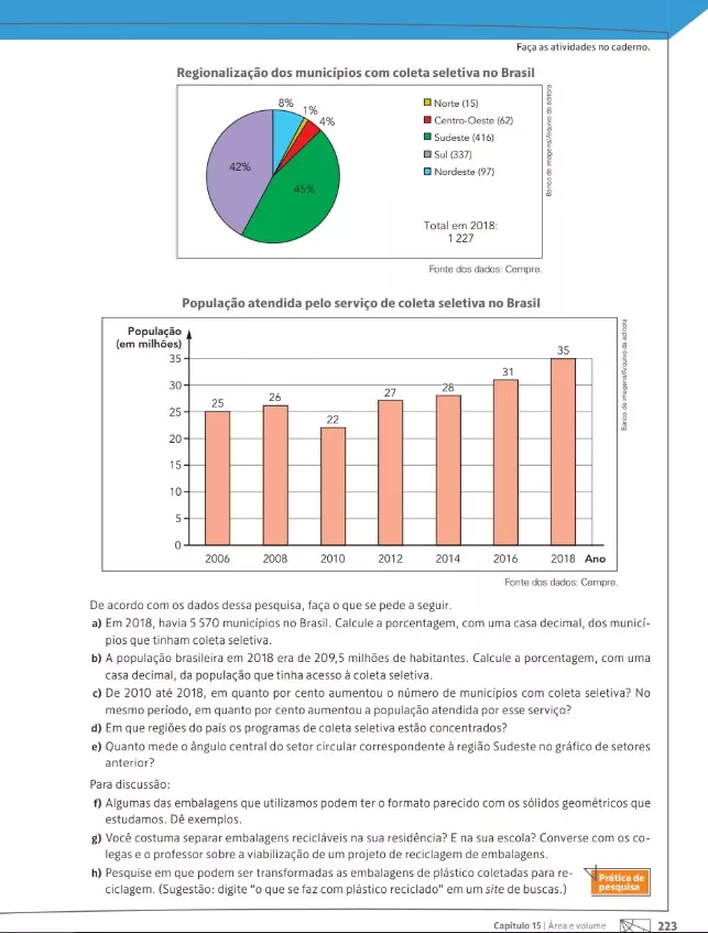 Matemática e Realidade 8º ano pág. 223