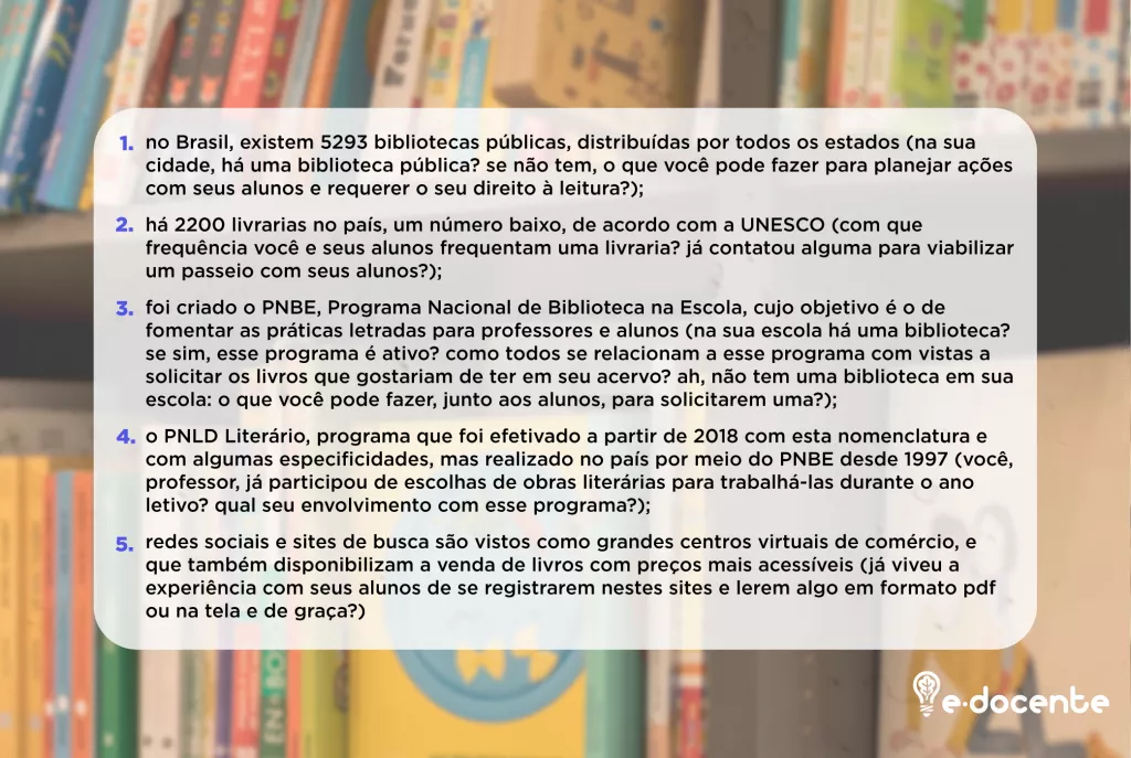 cenário das obras literárias no Brasil